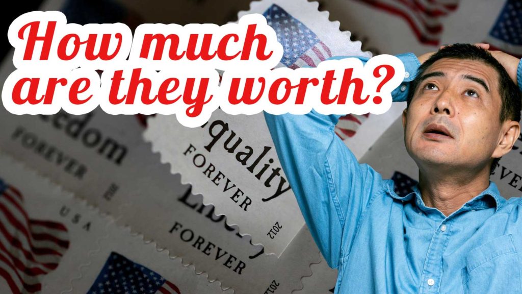 how much are forever stamps worth