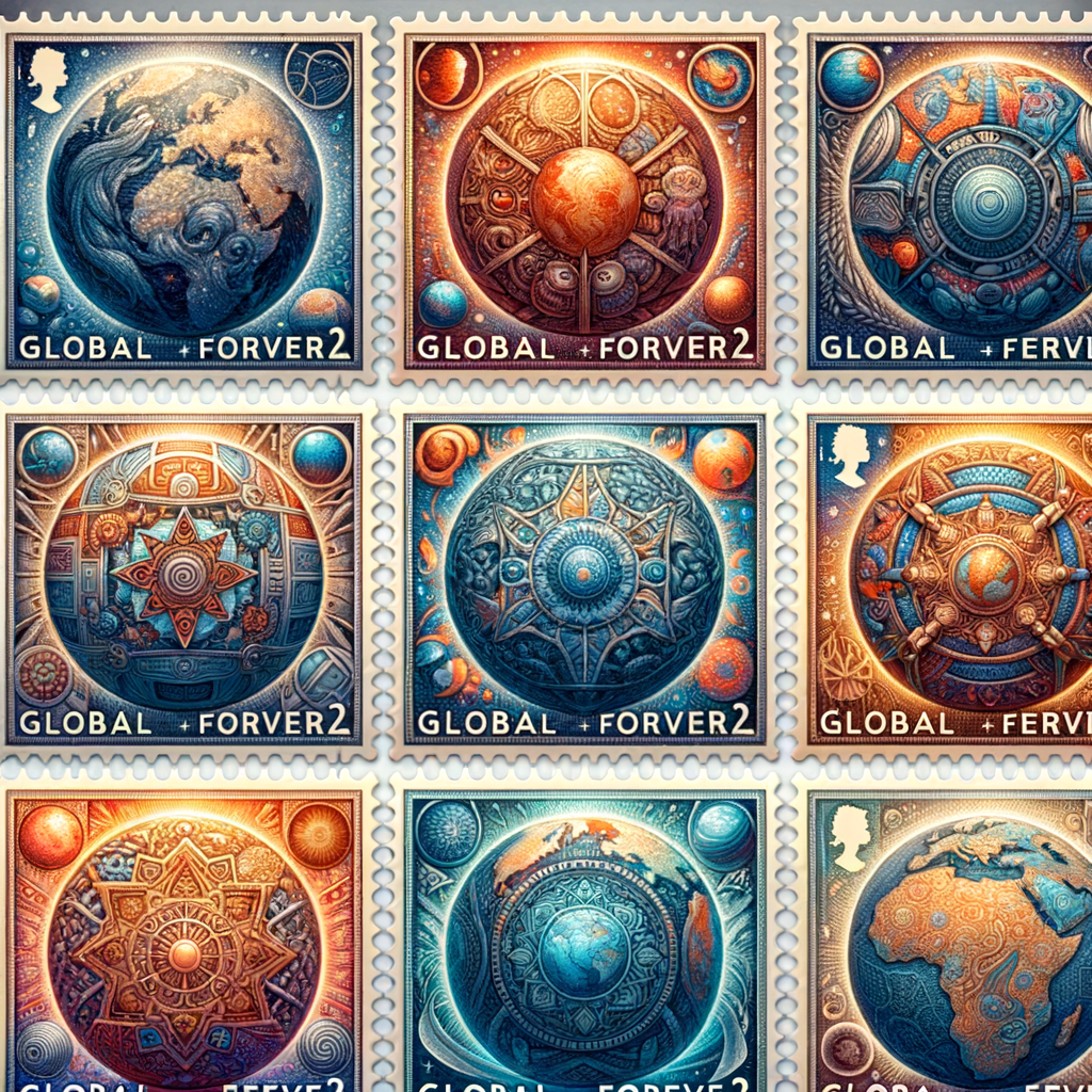 forever stamps golobal