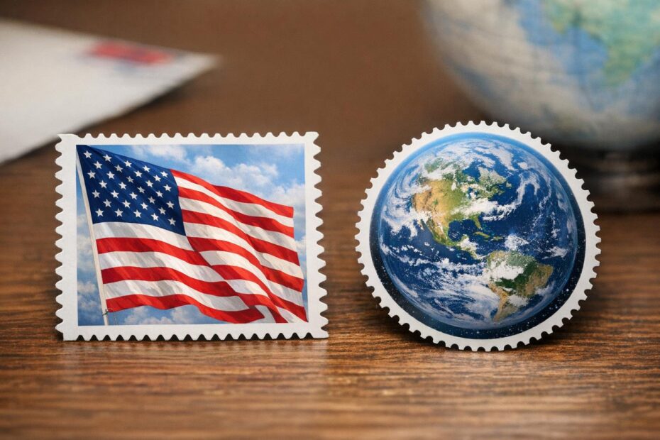 forever stamp vs global forever stamp