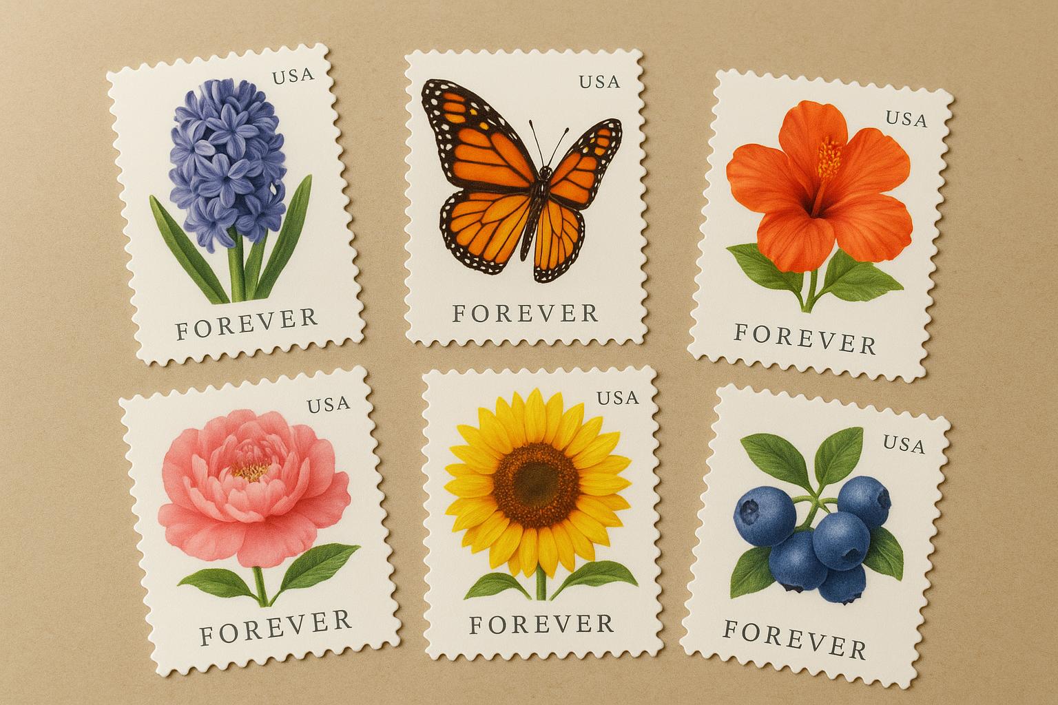 new stamp designs this year