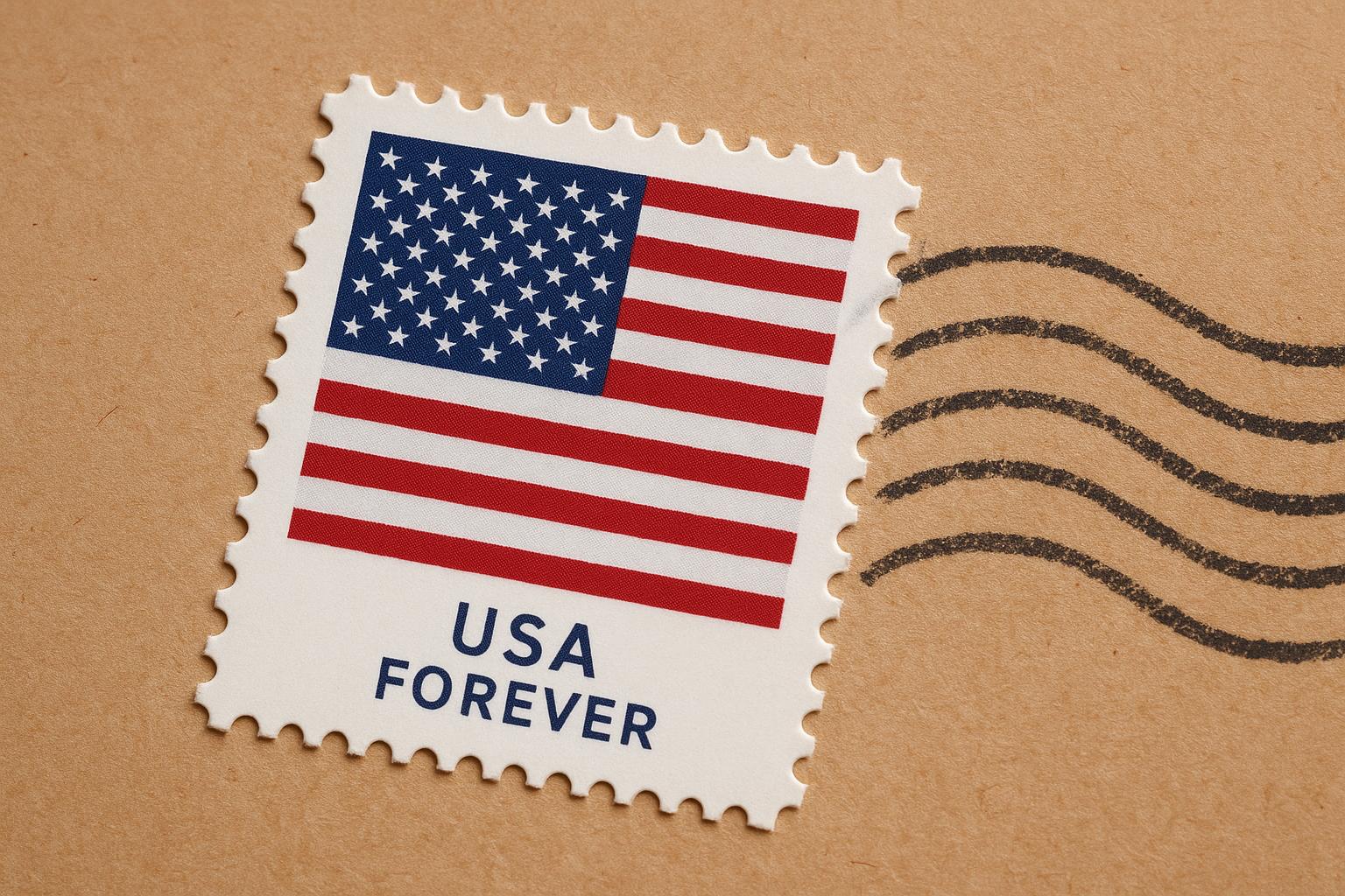 us flag stamp history