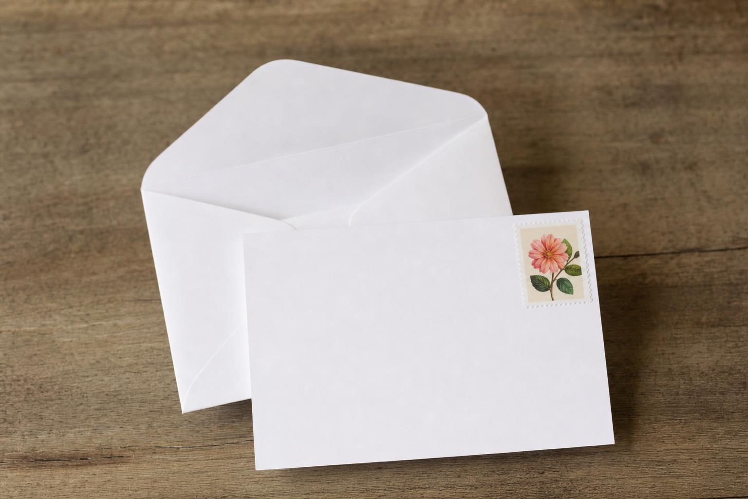 rsvp envelopes using a forever-stamp
